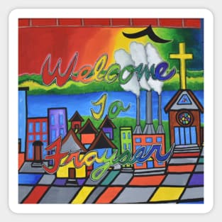 W2F Welcome To Frayser: The Neighborhoods Sticker